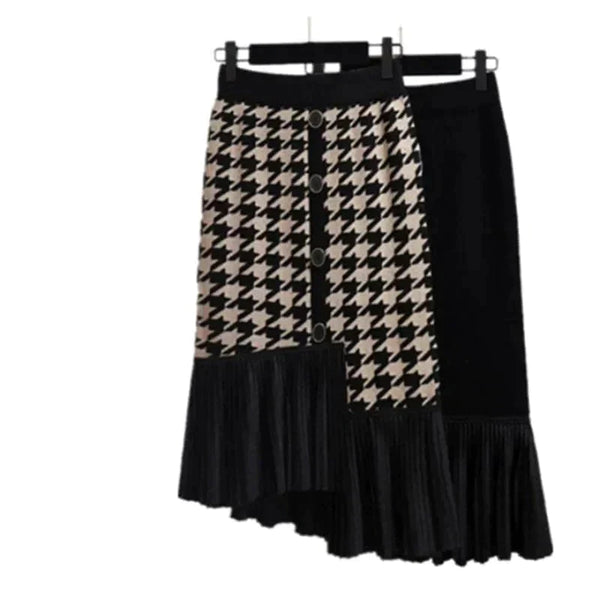 Abigail Knit Pleated Skirt - St Vesti | All Womens Skirts Leather Skirts And Maxi Skirts
