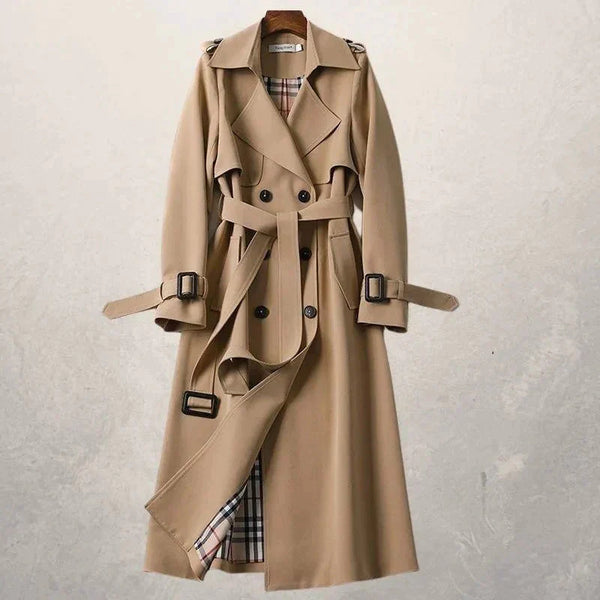 Carolina Trench Coat - Khaki / s - St Vesti | Coats & Jackets