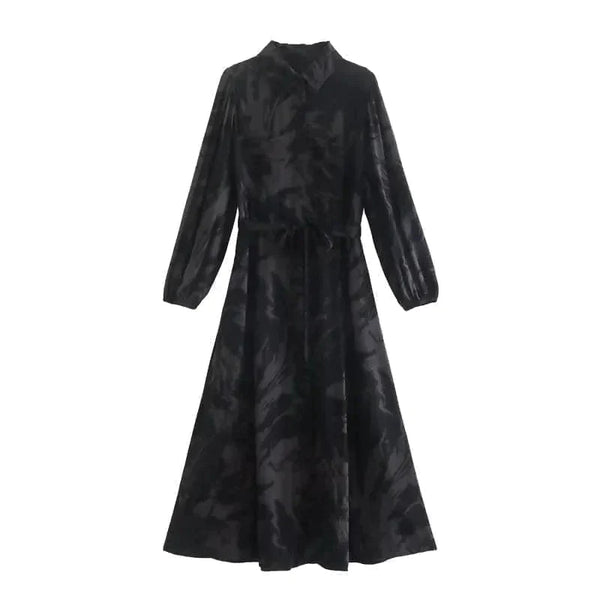 Dark Night Maxi Dress In Black - Black / Xs - St Vesti | All Dresses - Cocktail Dresses Formal Dresses + More.