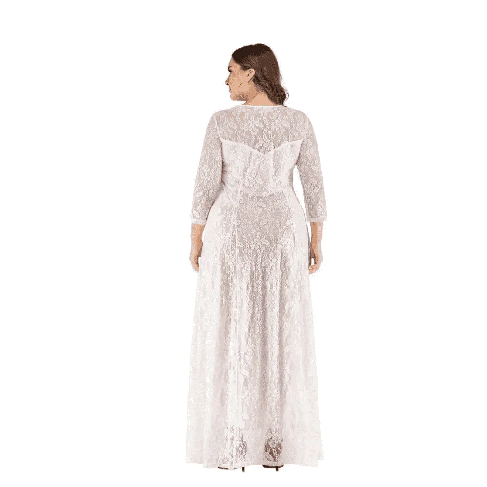 Jane plus size lace dress for wedding or formal - st vesti | all dresses - cocktail dresses formal dresses + more.