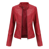 Marie Vegan Leather Jacket - St Vesti | Coats & Jackets
