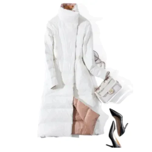 St Vesti Maxi Matte Puffer Coat - White / 2xl - St Vesti | Coats & Jackets