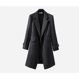 St Vesti Trench Coat - Black / s - St Vesti | Blazers & Cardigans