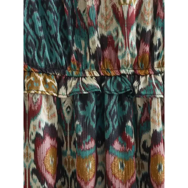 Vintage Retro Midi Dress In Brown - St Vesti | All Dresses - Cocktail Dresses Formal Dresses + More.