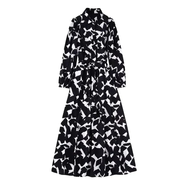 Zebra Black & White Midi Dress - Black / Xs - St Vesti | All Dresses - Cocktail Dresses Formal Dresses + More.