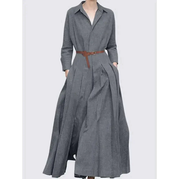 Zelie Casual Women’s Maxi Dress - Grey / 2xl - St Vesti | All Dresses - Cocktail Dresses Formal Dresses + More.